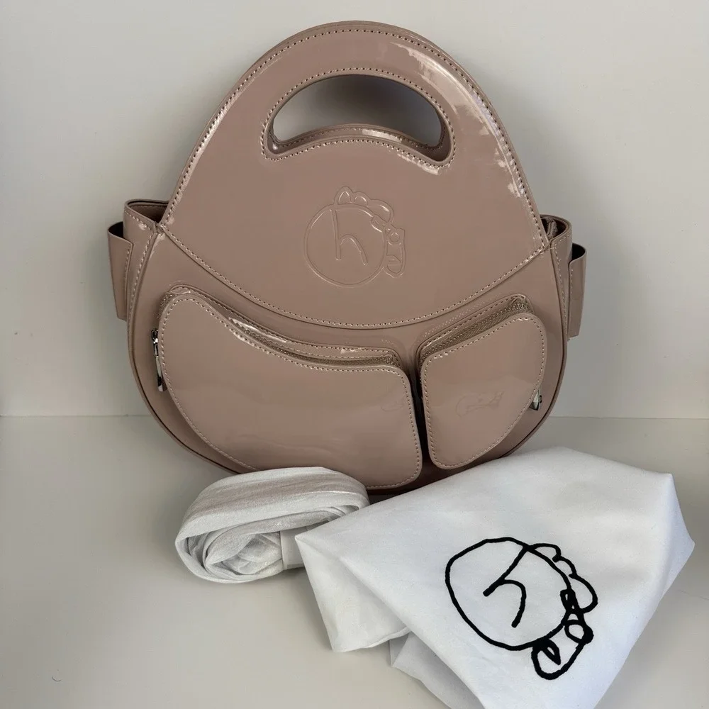 Homage Year OVA Manifestation Bag Crossbody Shoulder Tote Beige Taupe